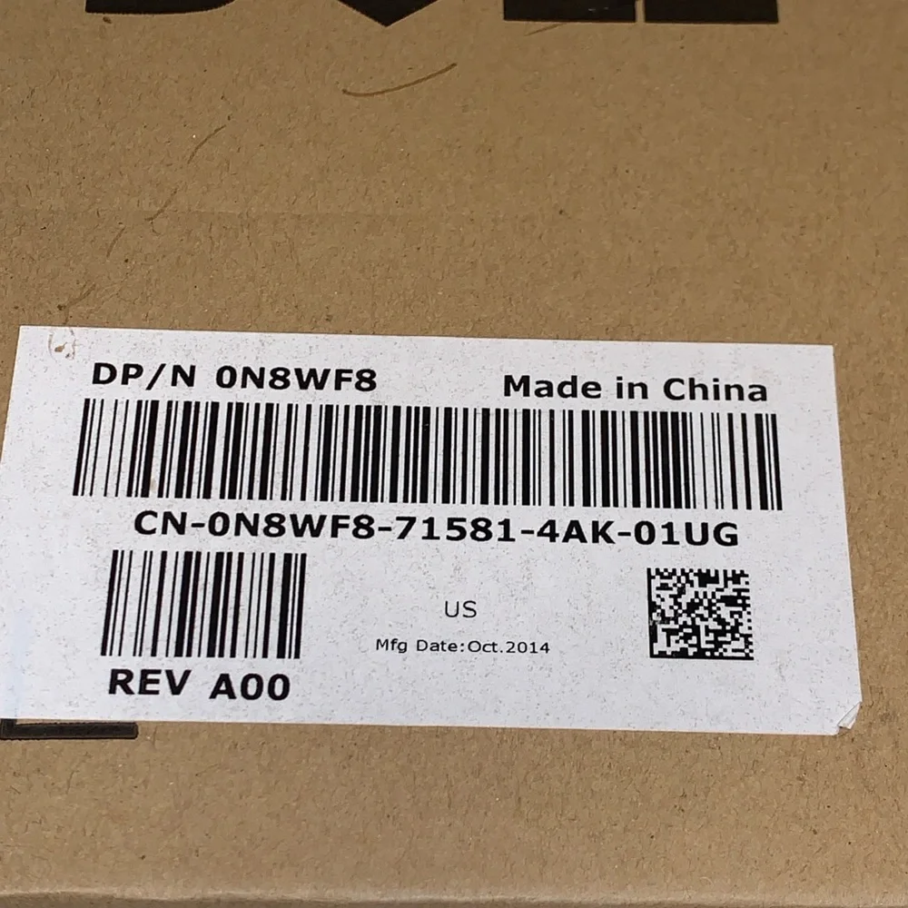 DELL Wired Slim Keyboard (KB-113p) & Wired Mouse: Brand New / Original Box